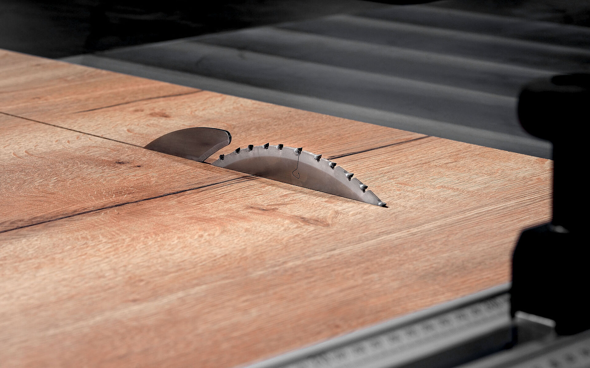 Leitz circular sawblade WhisperCut on sizing saw